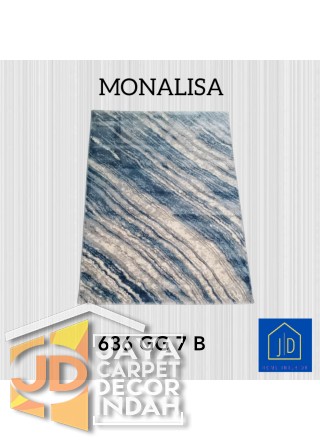 Karpet Permadani Monalisa 636 GG 7 B Ukuran 120x160, 160x230, 200x300, 240x340